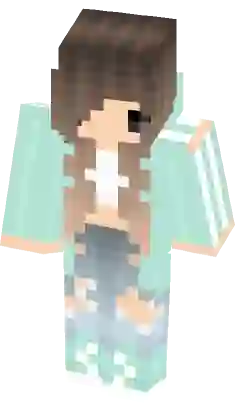 Minecraft adidas skin girl best sale