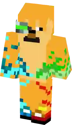 Terminator Steve Minecraft Skin