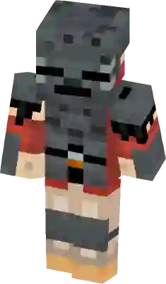 Wither Skeleton: Ender Armor Variant Minecraft Skin