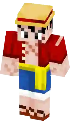 luffy monkey  Minecraft Skins