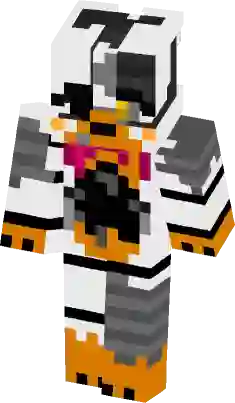 Funtime Foxy  Five Nights at Freddy's Sister Location (Lolbit alternative  in description) Minecraft Skin