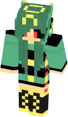 Mega Rayquaza Shiny Minecraft Skin