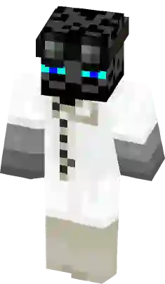 Blue Enderman  Minecraft Skin