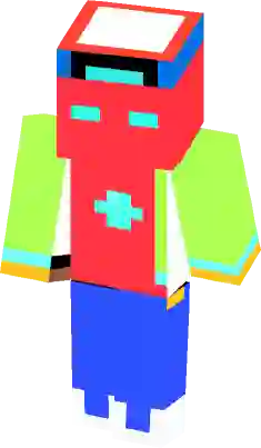 KRMstudioZ herobrine Skin Minecraft Skin