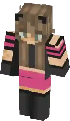 pokimane's skin Minecraft Skin