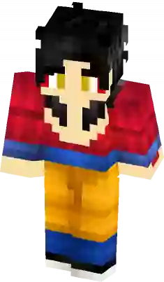 Super Saiyan 5 Goku Minecraft Skin