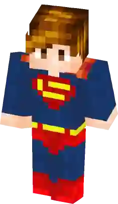 Superman 1940 photo realista Minecraft Skin