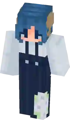 Blue boi from rainbow friends on roblox Minecraft Skin