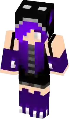 Download Ender Girl Minecraft Skin for Free. SuperMinecraftSkins