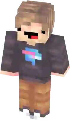 MrBeast shirt but it's just the right size Minecraft Skin