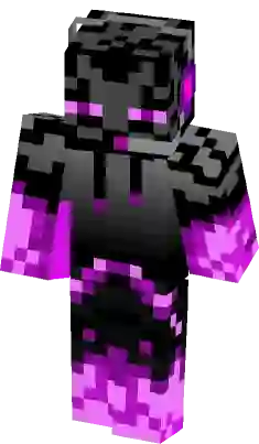 Purple Enderman, Minecraft Skin