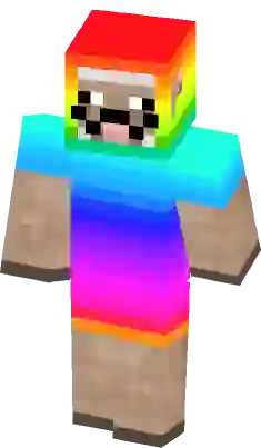 Rainbow sheep Minecraft Skins