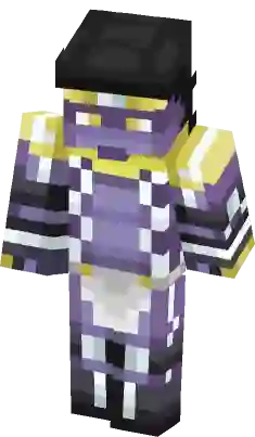 Star Platinum Part 6: Stone Ocean Minecraft Skin