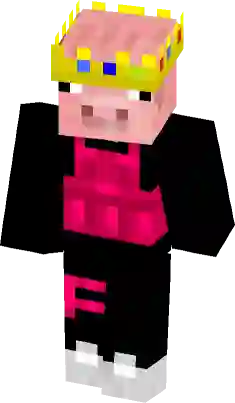 My Character With Technoblades Crown Minecraft Skin