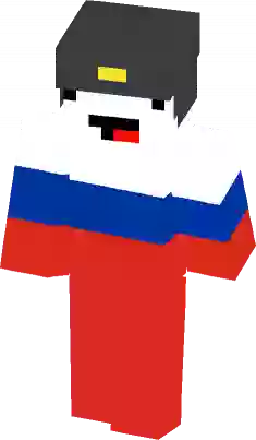 Countryhumans - Russia (officer outfit) Minecraft Skin