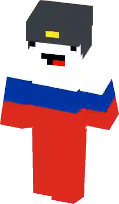 Countryhumans - Russia (officer outfit) Minecraft Skin