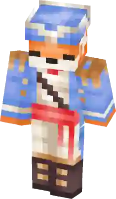 Fox Fundy Minecraft Mob Skin