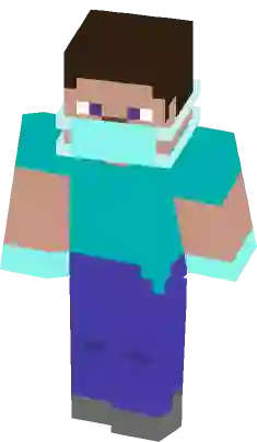 Virus Herobrine, Minecraft Skin