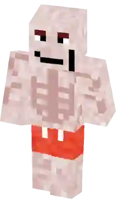 roblox man face Minecraft Skin