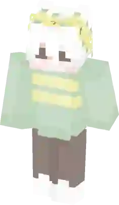 Ish ✮ on X: OOMF's Asriel Minecraft skin looks like a block of