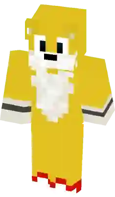 Super classic Tails Minecraft Skin