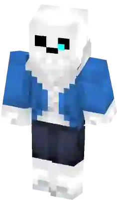 Sans Nova Skin - Sans Minecraft Skin Download Png,Sans Face Png - free  transparent png images 