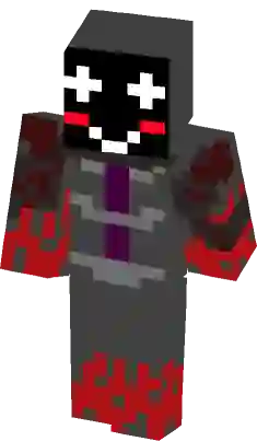 Wither Skeleton: Ender Armor Variant Minecraft Skin