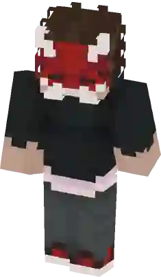 Face mask Minecraft skin is trending