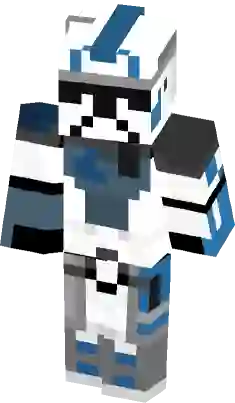 Star Wars The Clone Wars ARC Clone Trooper Echo HD Skin Minecraft Skin