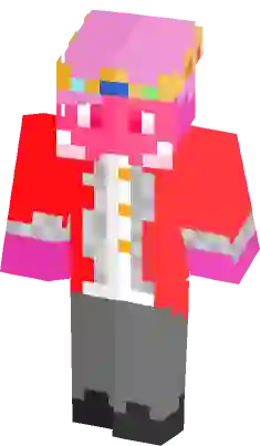 Technoblade + Crown Minecraft Skins