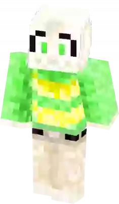 Ish ✮ on X: OOMF's Asriel Minecraft skin looks like a block of