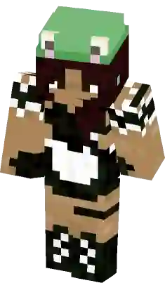 Fundy in a maid fit(Credits to PublicStanAccount on skindex) Minecraft Skin