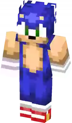 Sonic the Hedgehog Minecraft Skin