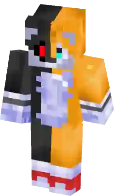 Half Tails Half Tails.EXE Minecraft Skin