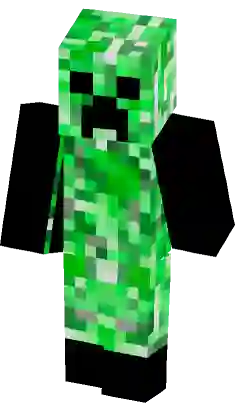 real creeper  Minecraft Skin