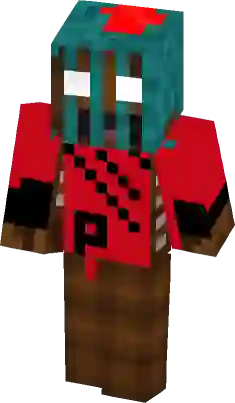 Nova herobrine skin, Minecraft Skin