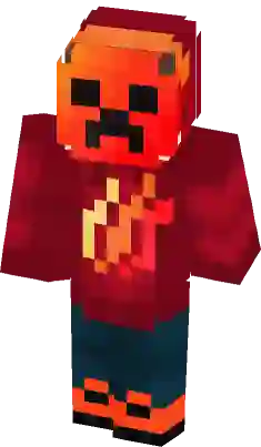 charged lava creeper  Minecraft skins cool, Minecraft wallpaper, Minecraft  skins boy