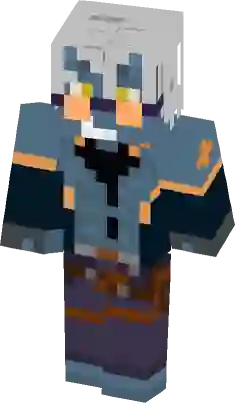 Bridget from Guilty Gear Strive Minecraft Skin