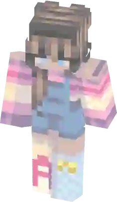 Julia Minegirl Reversa Minecraft Skin