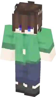 Tubbo dressing up as his Minecraft Skin 