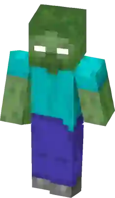 Zombie Herobrine(3d better in Preview) Minecraft Skin