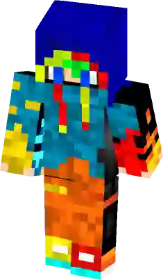 FIRE HEROBRINE Minecraft Skin