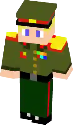Dictator President and Supreme Commander Herobrine Minecraft Skin