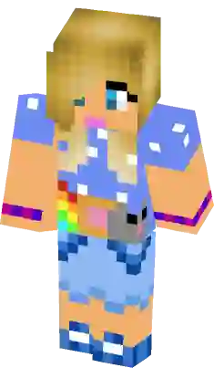 Jenna The Roblox Hacker, Minecraft Skin