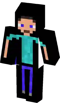 herobrine xdjames, Minecraft Skin