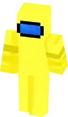 Sus Amogus Yellow Minecraft Skin