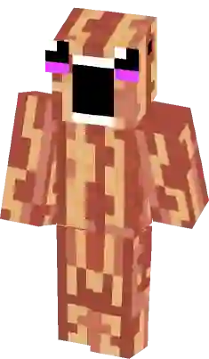 Bacon man Minecraft Skins