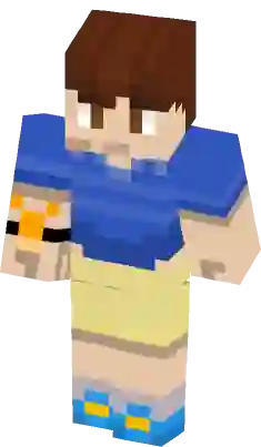 Gregory (FNaF: Security Breach) Minecraft Skin