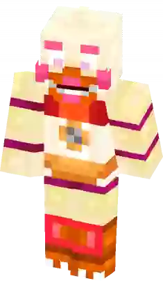 FunTime Chica  Minecraft Skin