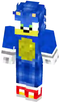 Sonic (1991)  Minecraft Skin